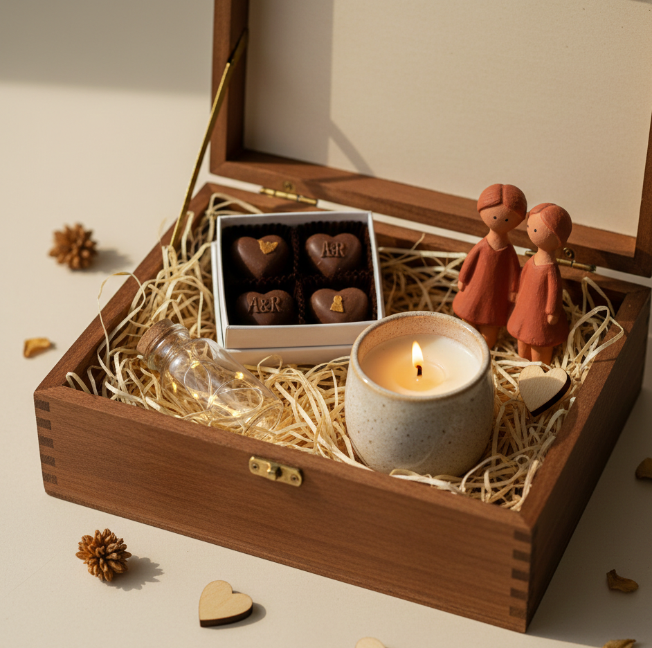 valentine-gift hamper-art